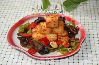 孜然鱼豆腐的做法
