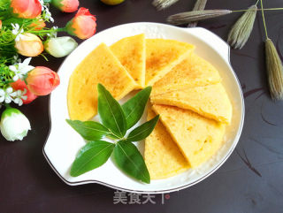 奶香玉米煎饼的做法