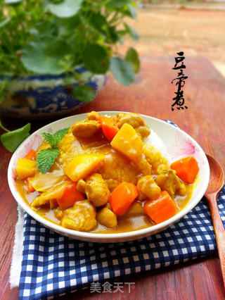 咖喱鸡肉饭的做法