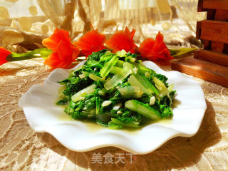蒜泥小白菜的做法