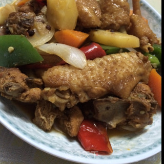 家庭版大盘鸡的做法