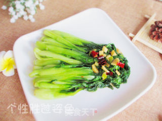 蒜香青菜的做法
