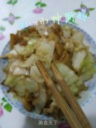 爆炒甘蓝土豆片的做法