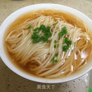 自制早餐—阳春面的做法