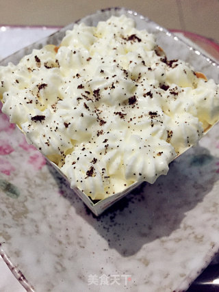 可可粉奶油裱花杯的做法