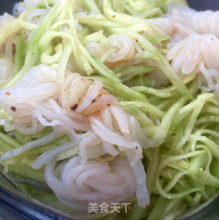 酸辣魔芋黄瓜丝的做法