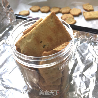 香葱梳打饼干的做法