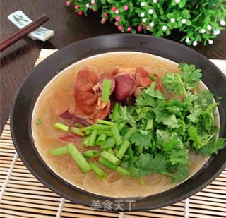 鸡杂粉丝的做法