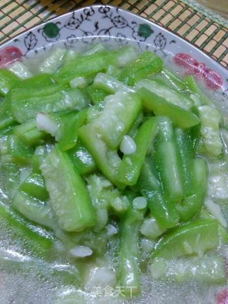 清炒丝瓜的做法