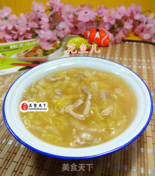 五花肉白菜羹的做法