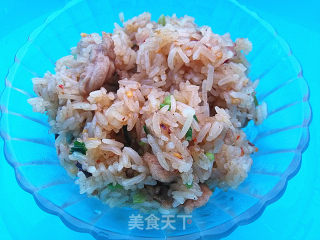 生炒糯米饭的做法