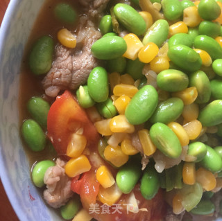 四色肉片的做法