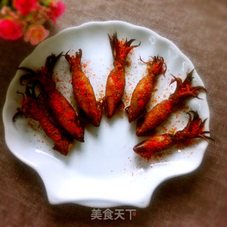 酱香烤孜然笔管的做法