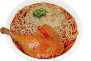 顺口味快餐莲藕面-鸡腿莲藕面: