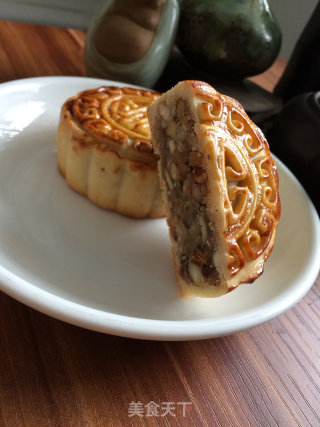五仁月饼的做法