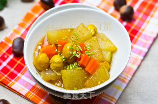 冬瓜煮板栗的做法