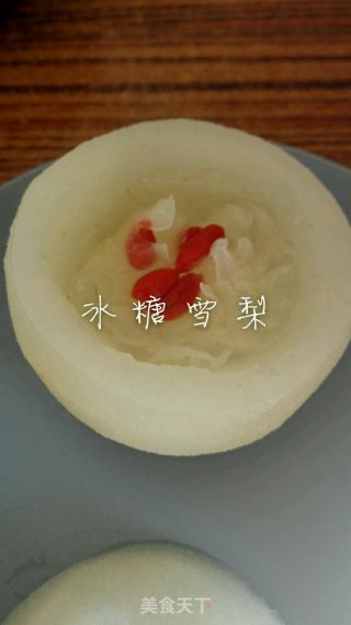 冰糖雪梨的做法