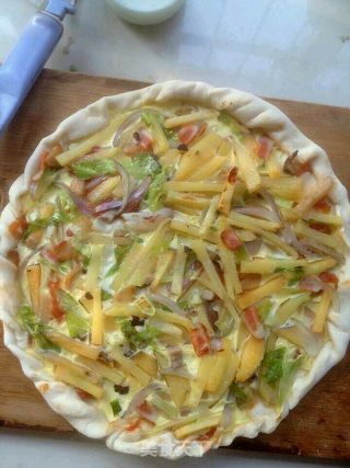 披萨 电饼铛的做法