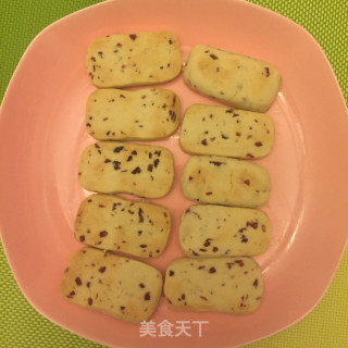 蔓越莓饼干的做法