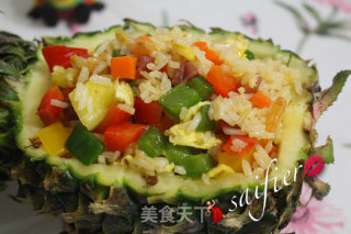 菠萝炒饭的做法