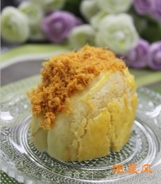 菠萝肉松面包的做法