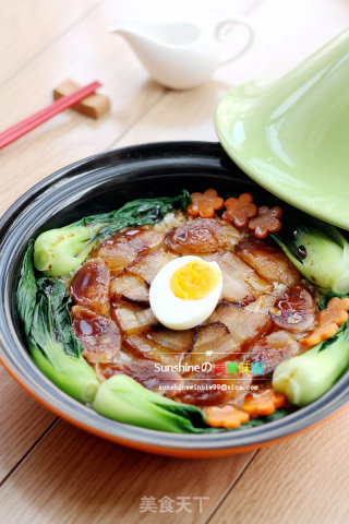 塔吉锅懒人美食-----腊味煲仔饭的做法
