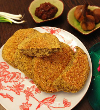 杂粮贴饼子的做法