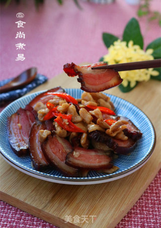 腊肉炒萝卜干的做法