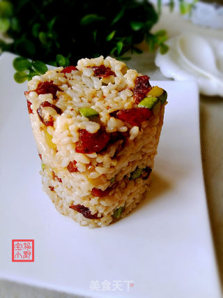 田园炒饭的做法