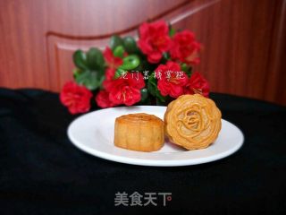 广式蛋黄板栗月饼的做法