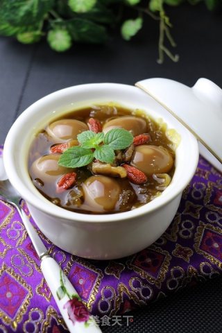 百变甜品【秋季篇】鹌鹑蛋桂圆银耳羹
