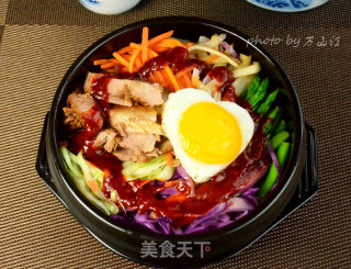 石锅拌饭的做法