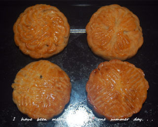 五仁月饼（没用转化糖浆，非广式）的做法
