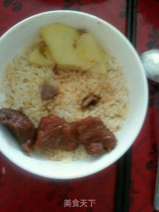红烧肉饭的做法
