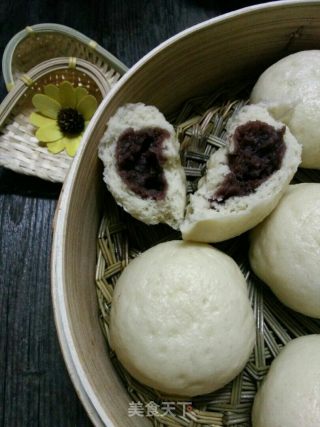 豆沙包的做法