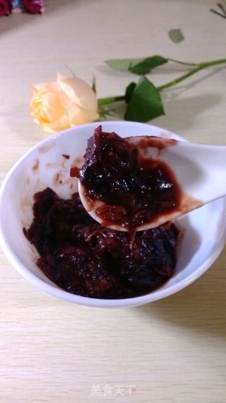 超好吃的面包机版鲜花酱——枸杞红枣红糖玫瑰花酱的做法