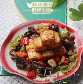 孜然鱼豆腐的做法