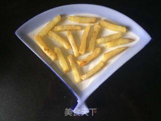 烤薯条的做法