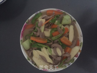 炒腰片的做法