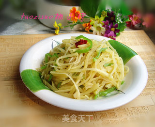 尖椒土豆丝的做法