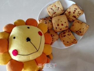 蔓越莓饼干的做法