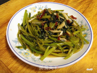 清炒茼蒿的做法