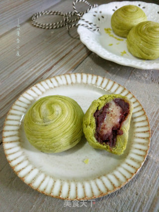 抹茶麻糬酥的做法