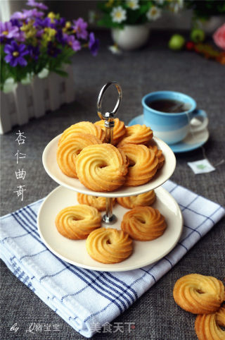 杏仁曲奇的做法