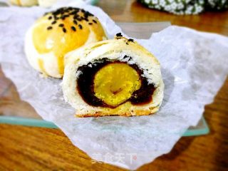 蛋黄酥的做法