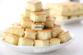 贴心点心——小蛋糕块的做法