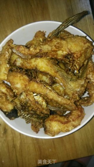 油炸鱼的做法