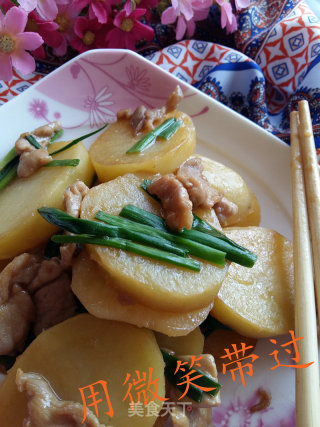 土豆肉片的做法
