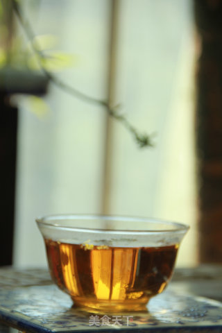 蜂蜜桂花白茶的做法