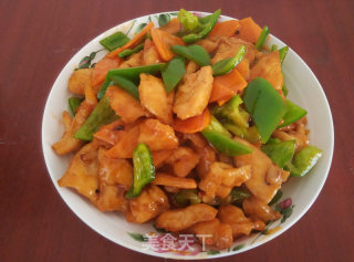 茄汁鸡片的做法
